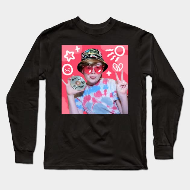 Bane of My Existence album cover Long Sleeve T-Shirt by Bucket Hat Kiddo